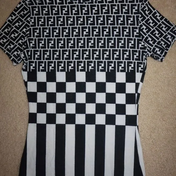 Fendi Monogram T Shirt - Picture 2 of 4